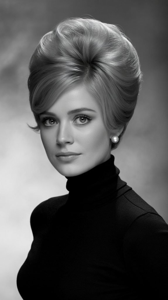The Retro Beehive Updo