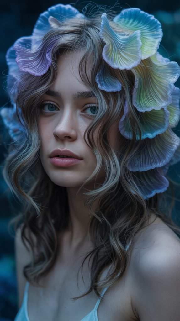 18. Layered Jellyfish with Dimensional Highlights