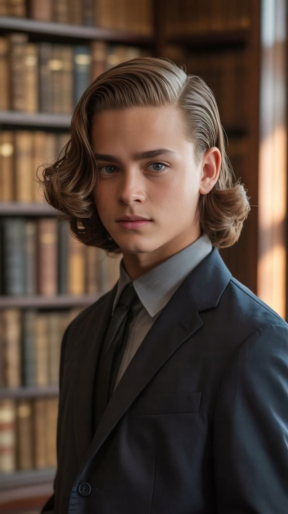 Long Wavy Slicked Side