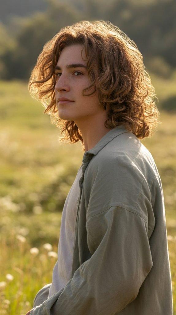 Wavy Textured Long Mullet