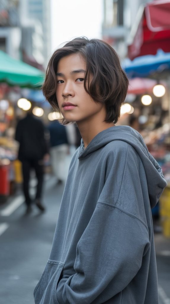 Tousled Long Bob (Lob) Style