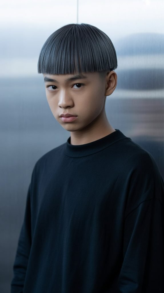 Straight Long Hair with Blunt Cut