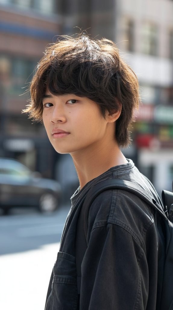 Modern Shag with Textured Ends