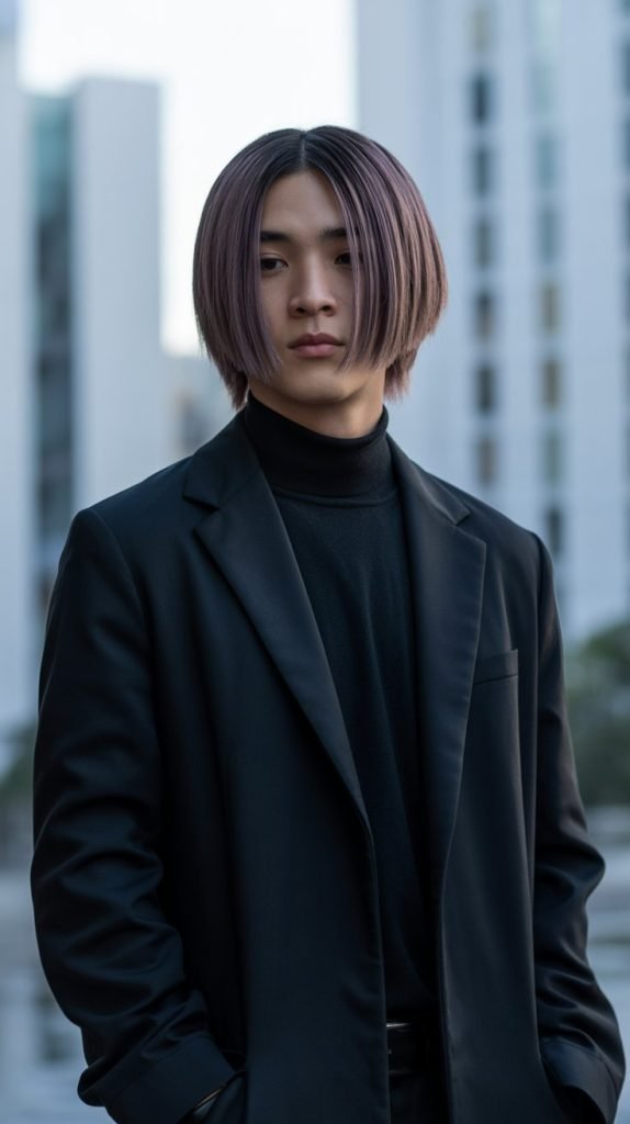 Long Hair with Graduated Bob Influence