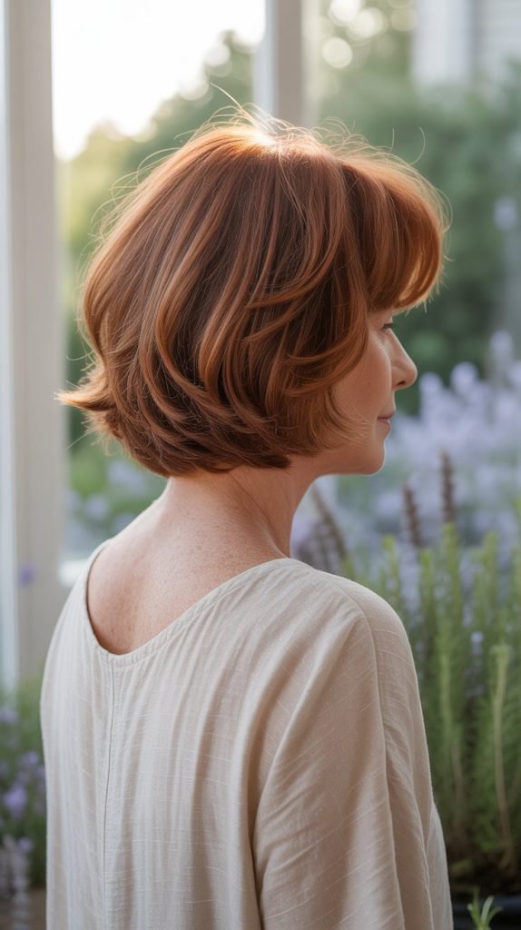 Textured Bob with Choppy Layers