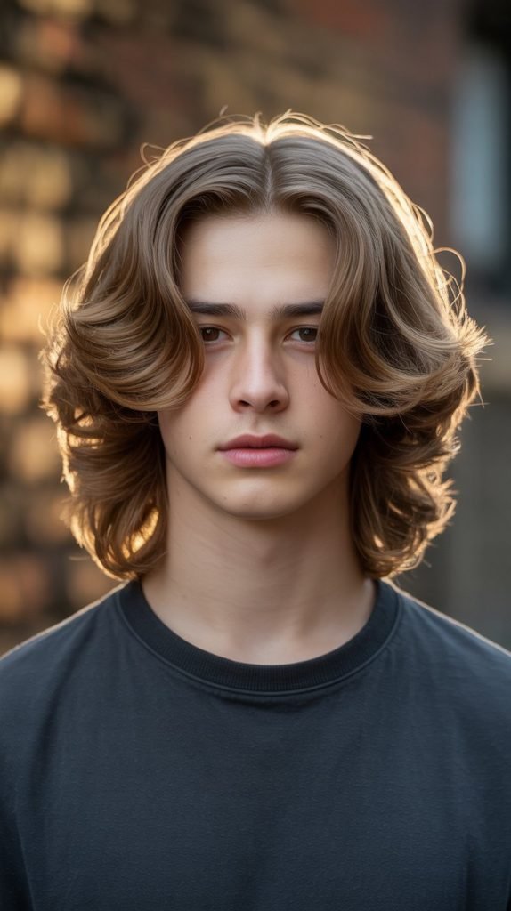 Long Layered Waves with Middle Part