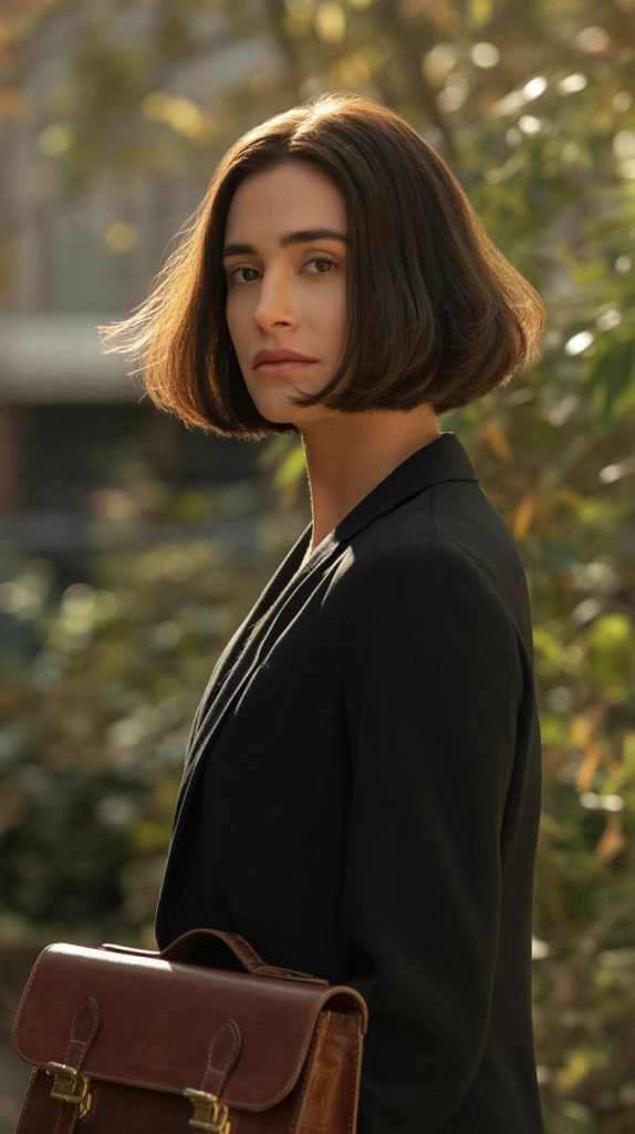 16. Razored Neck-Length Bob