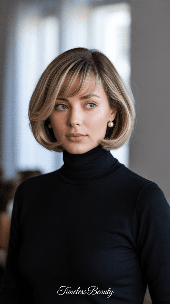 Shag Bob with Wispy Side Fringe