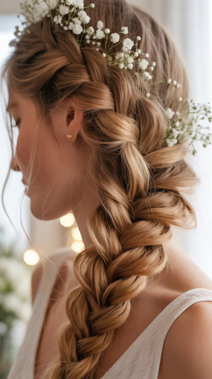 Bohemian Fishtail Side Braid