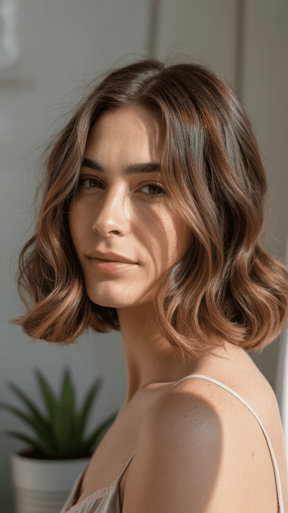 Long Bob with Waves