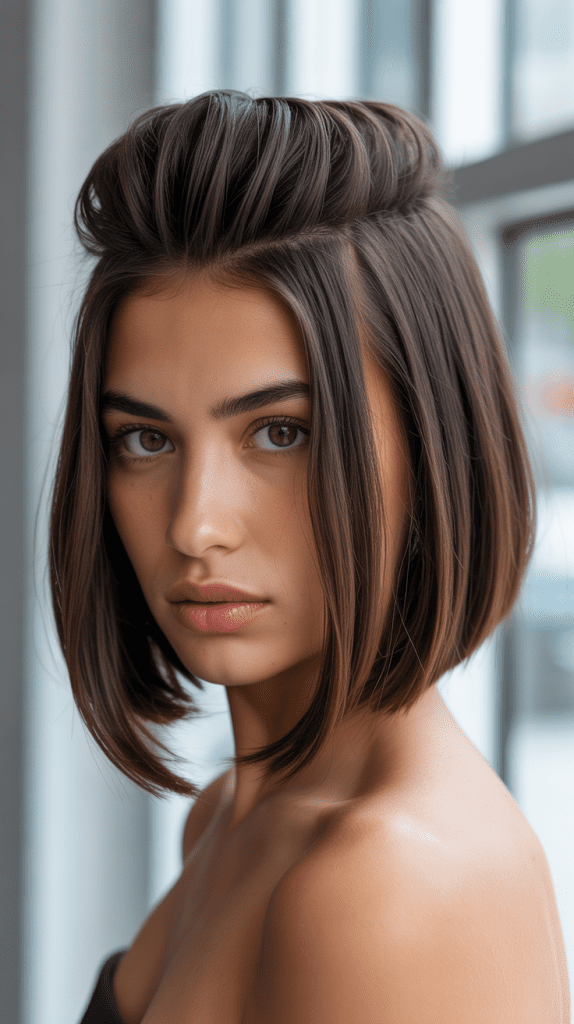 Graduated Layered Bob with Stacked Back