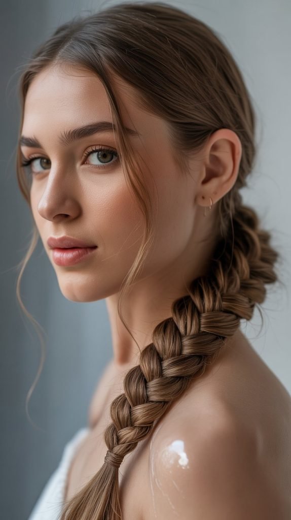 Fishtail Side Ponytail