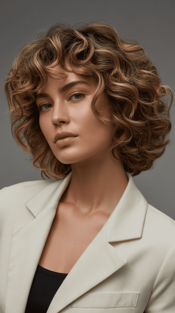 Voluminous French Bob Style