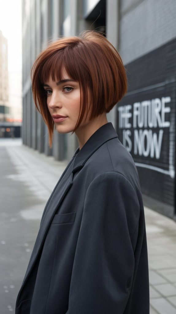 Choppy Asymmetrical Bob