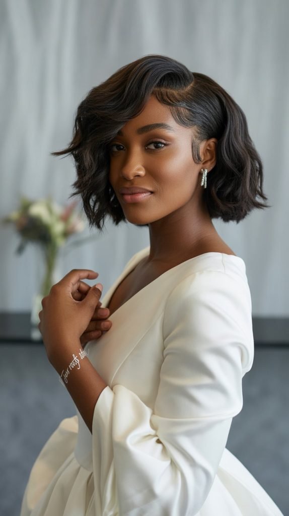 Textured Bob with Piece-y Ends