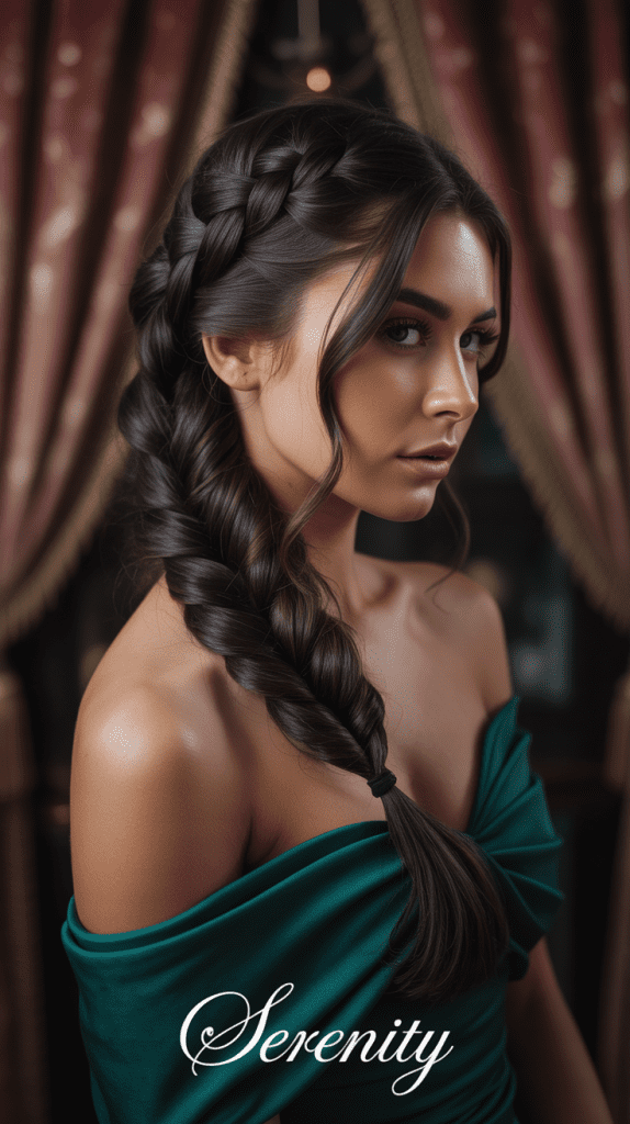 Side Braid Sweep