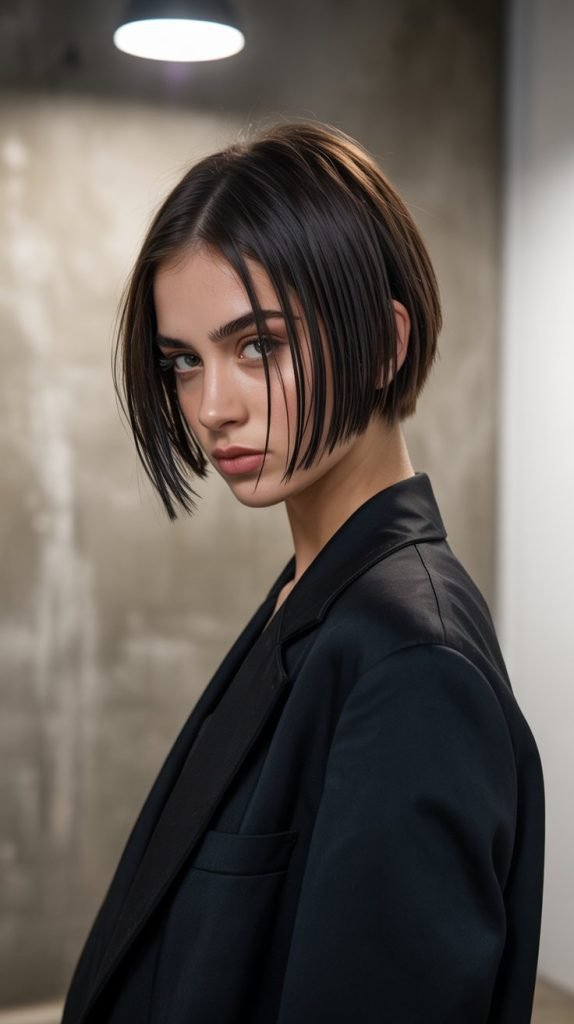 Razor-Edge Layer Bob