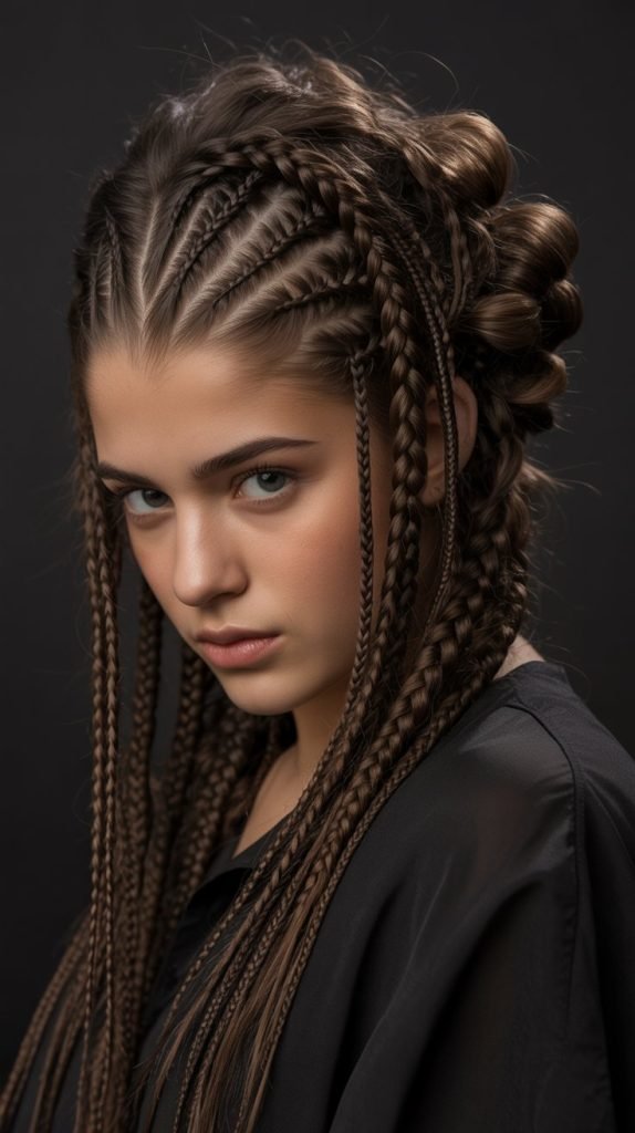 28. Braided Updo Masterpiece