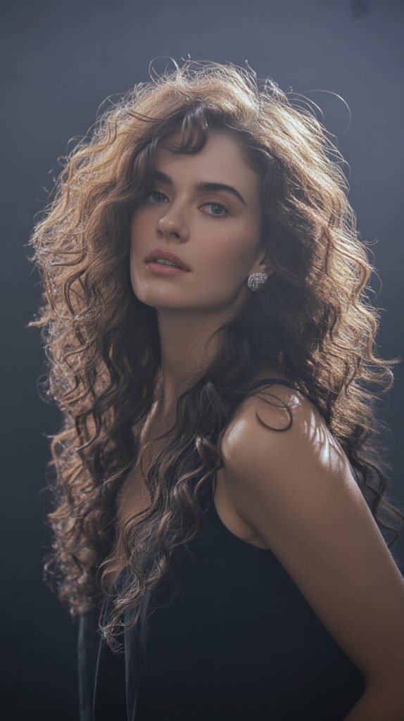 Voluminous Layered Curls