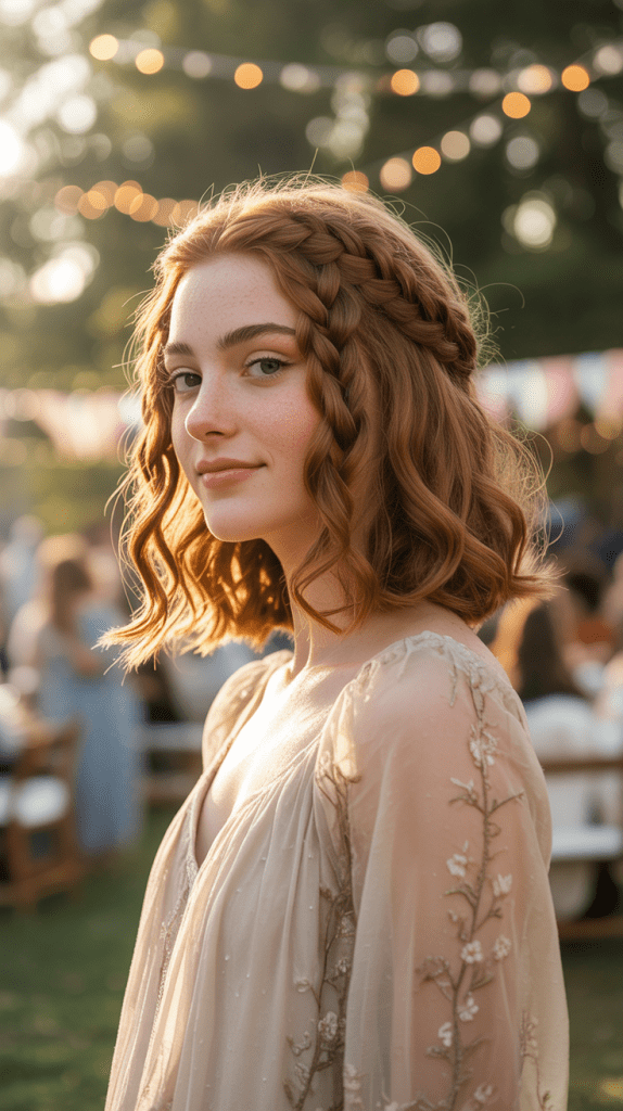  Boho Waterfall Braid