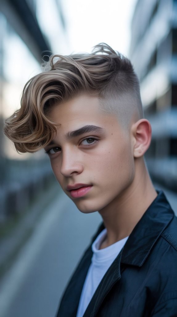 Wavy Disconnected Undercut