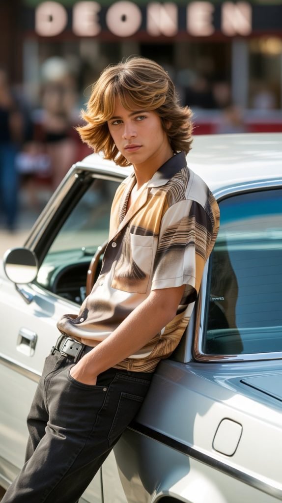 Retro-Inspired Modern Mullet