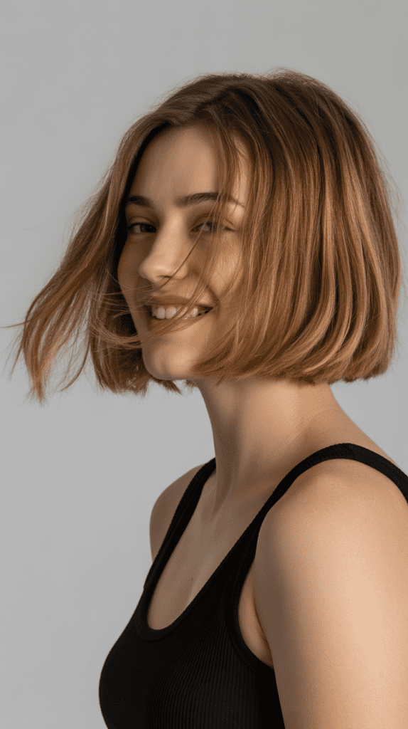 Layered Bob with Movement