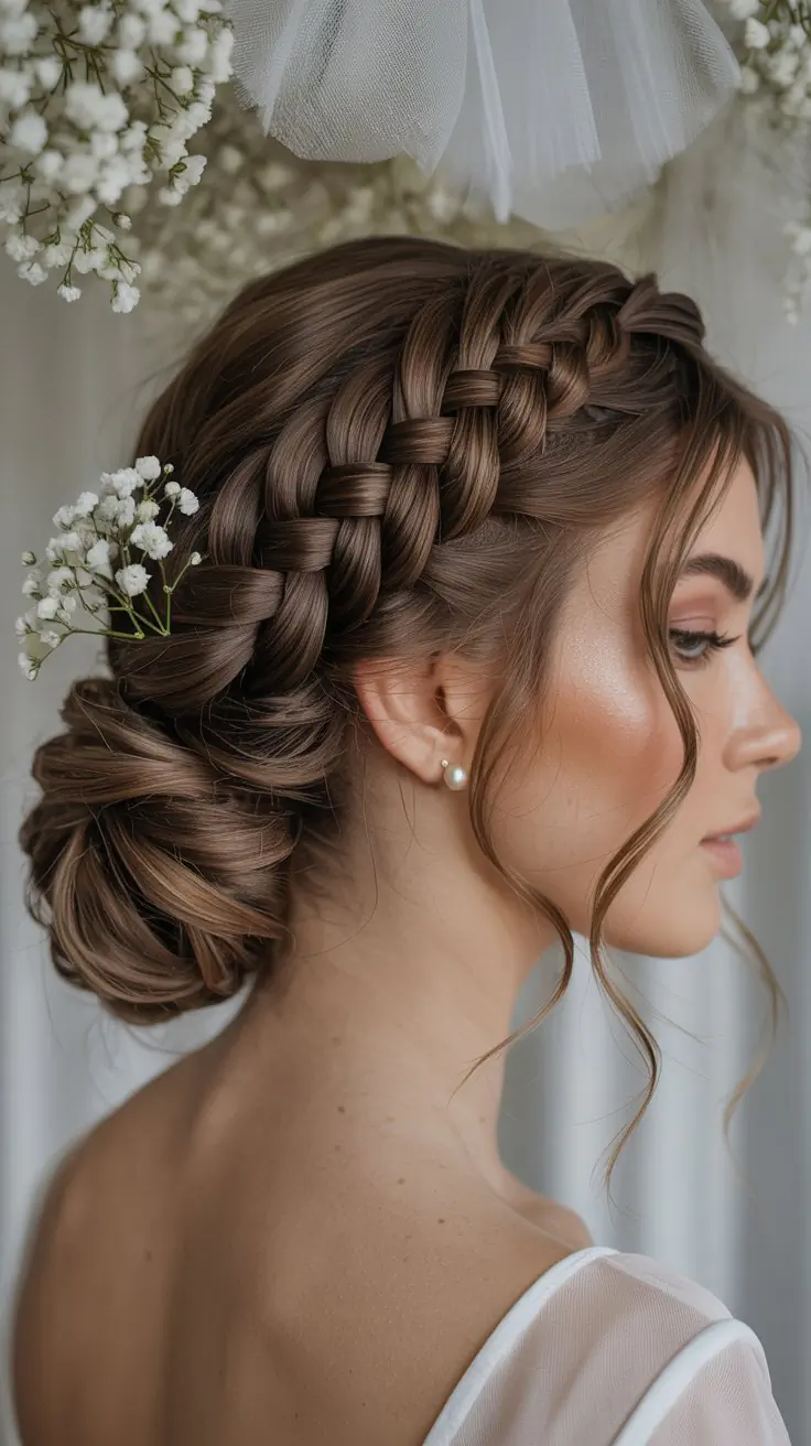 Braided Side Chignon