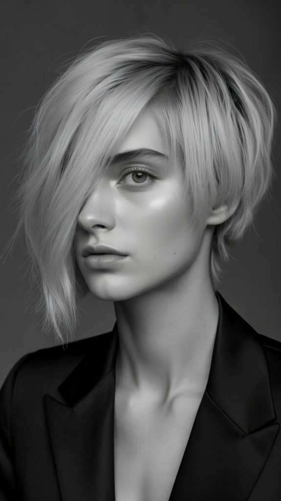  Asymmetrical French Bob