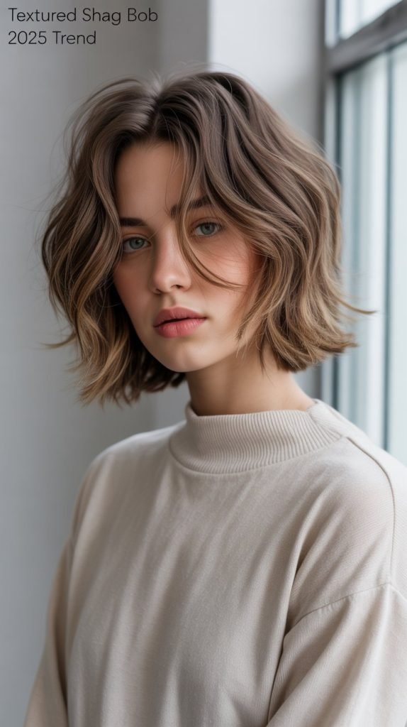 Textured Shag Bob