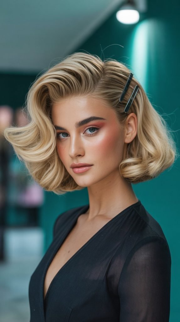  The Voluminous Flipped Bob