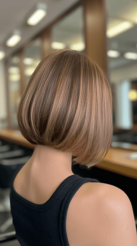 A-Line Bob with Subtle Layers
