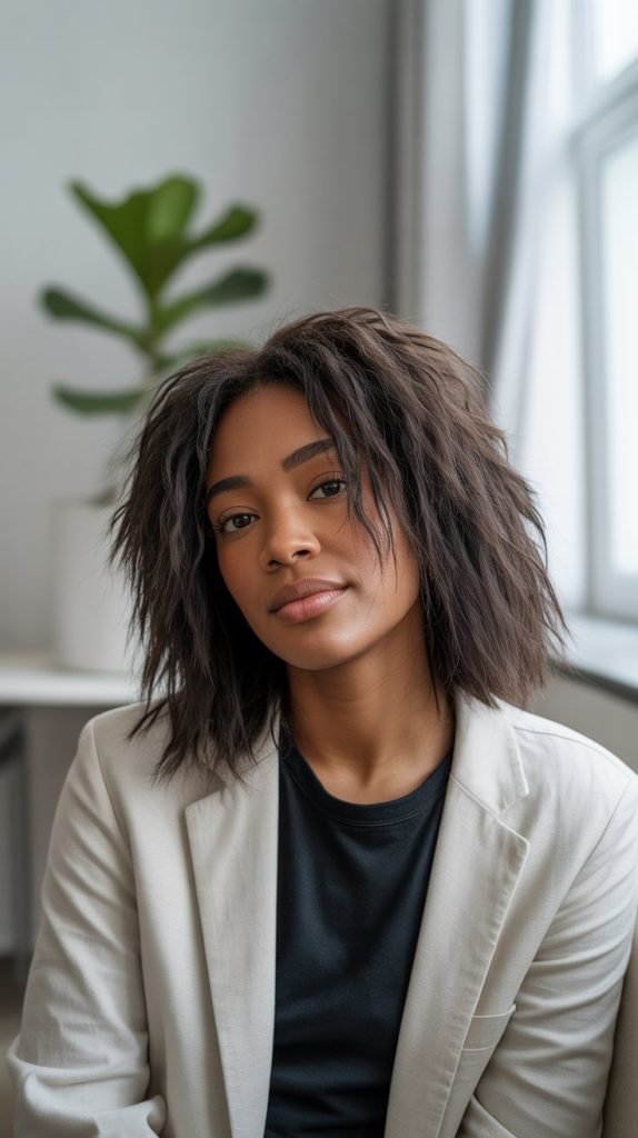 Tousled Straight Texture