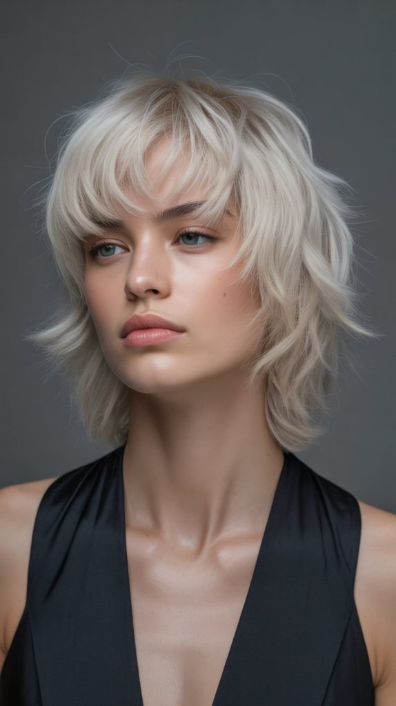 13. Razor-Cut Shag Bob