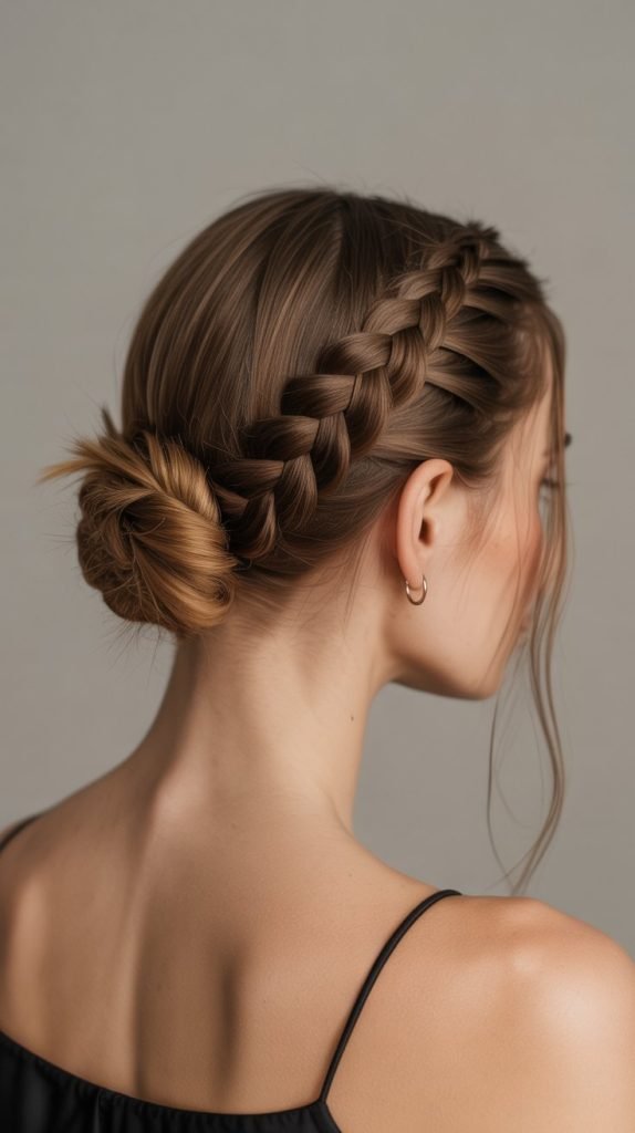 The Modern Braided Bun