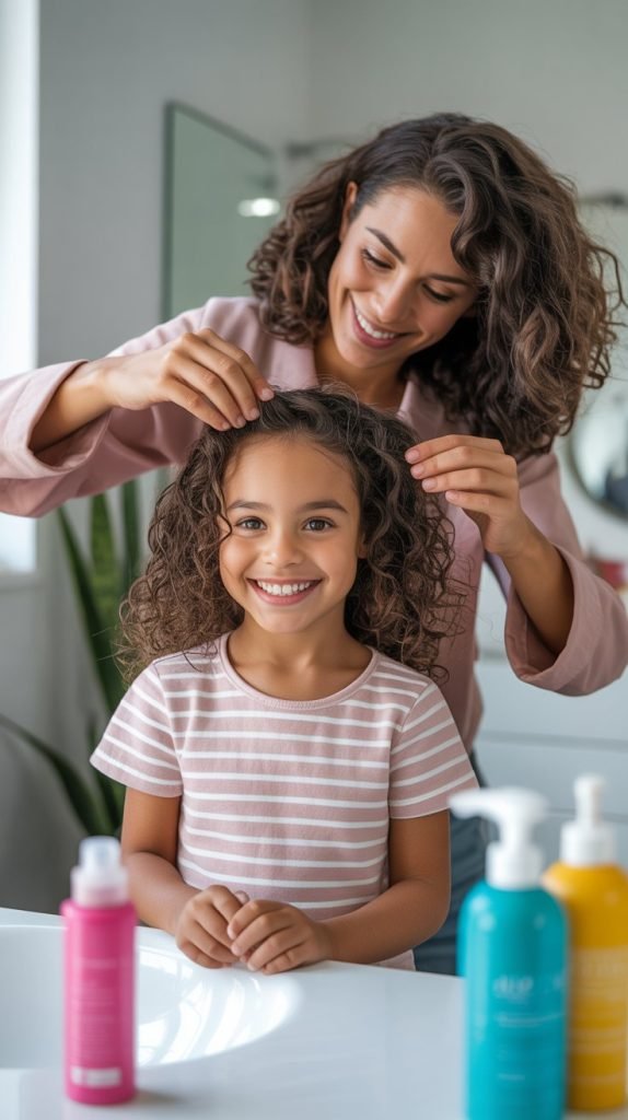 Styling Techniques for Healthy Curls