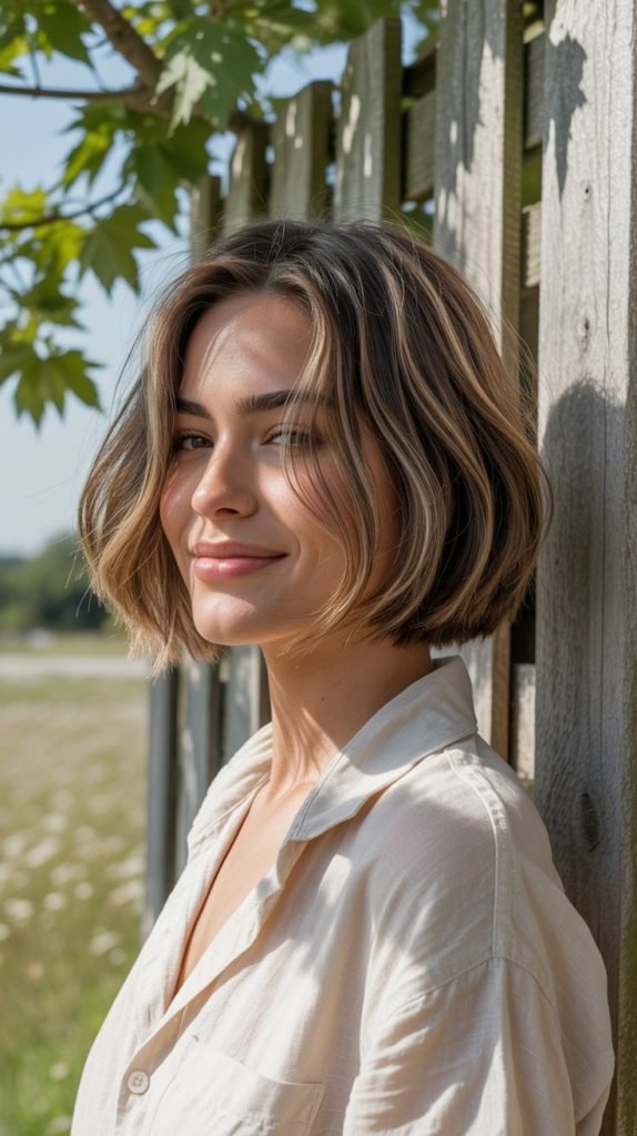 Tousled Bob with Texture