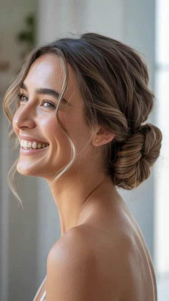 Twisted Side Bun