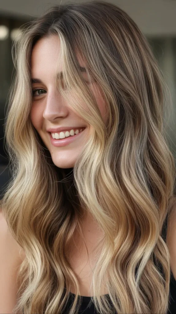 Money Piece with Lived-In Balayage