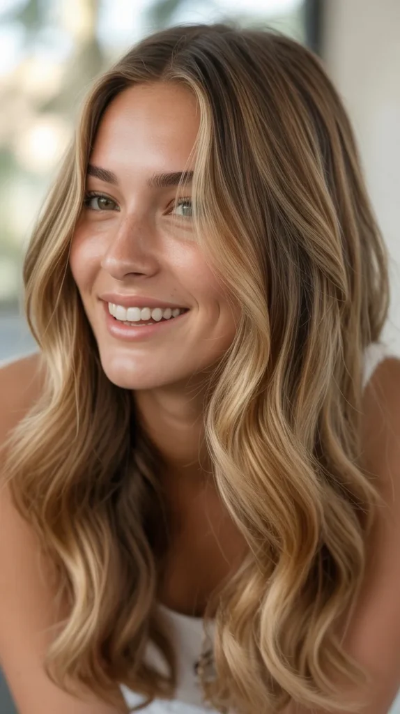 Money Piece with Painterly Balayage