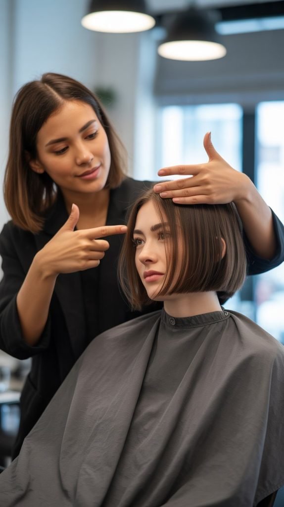  Face-Framing Angled Bob