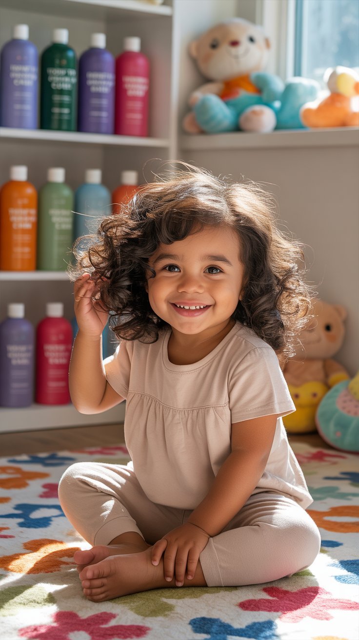 How to Care for Toddlers' Curly Hair
