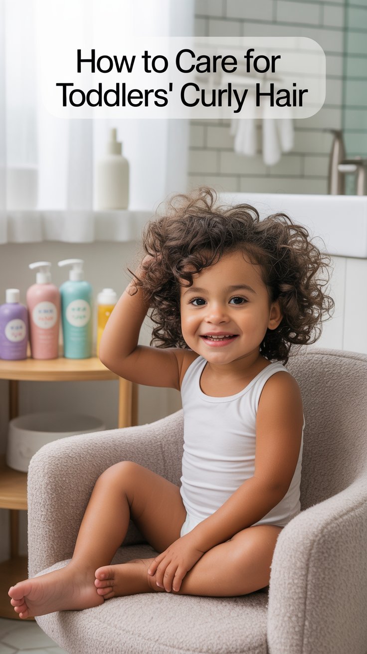 How to Care for Toddlers' Curly Hair