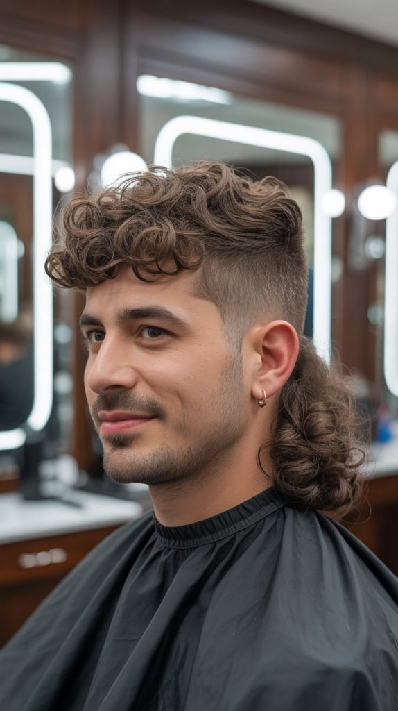  The Classic Curly Mullet