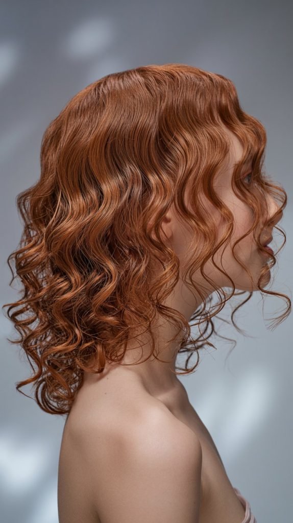 13. Jellyfish Cut with Spiral Curl Enhancement