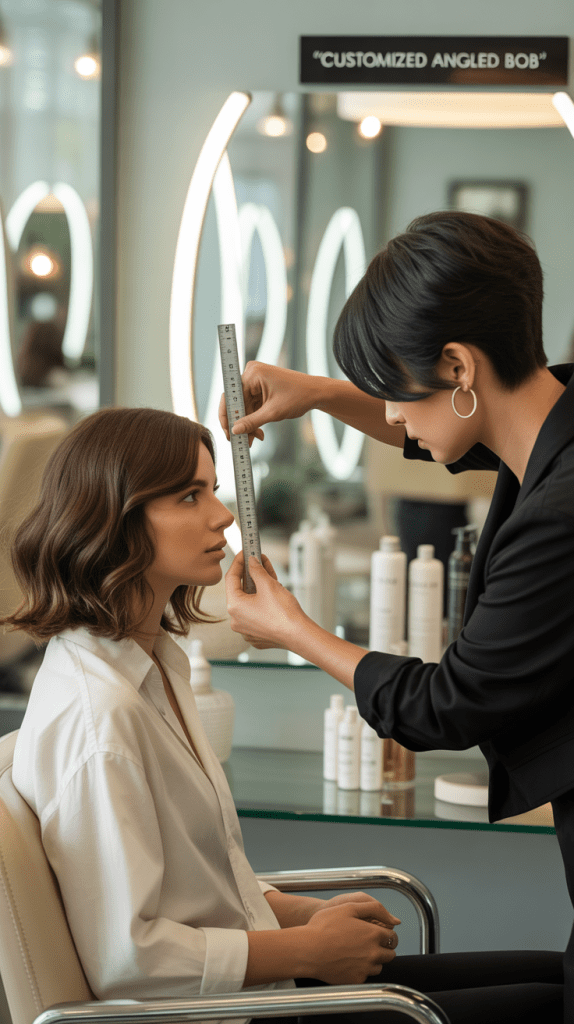 Customized Angled Bob