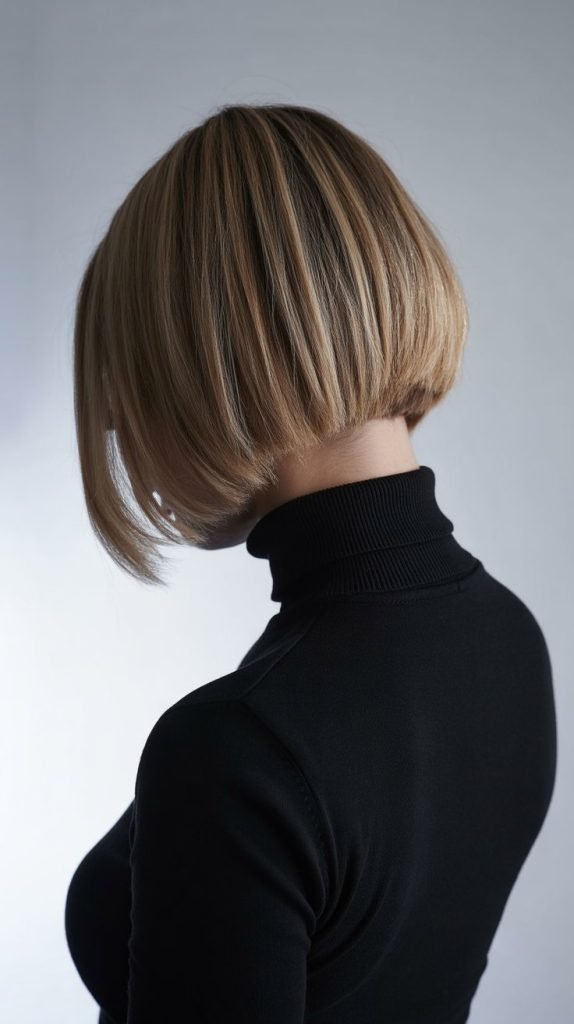  Precision Cut Medium Bob Back View