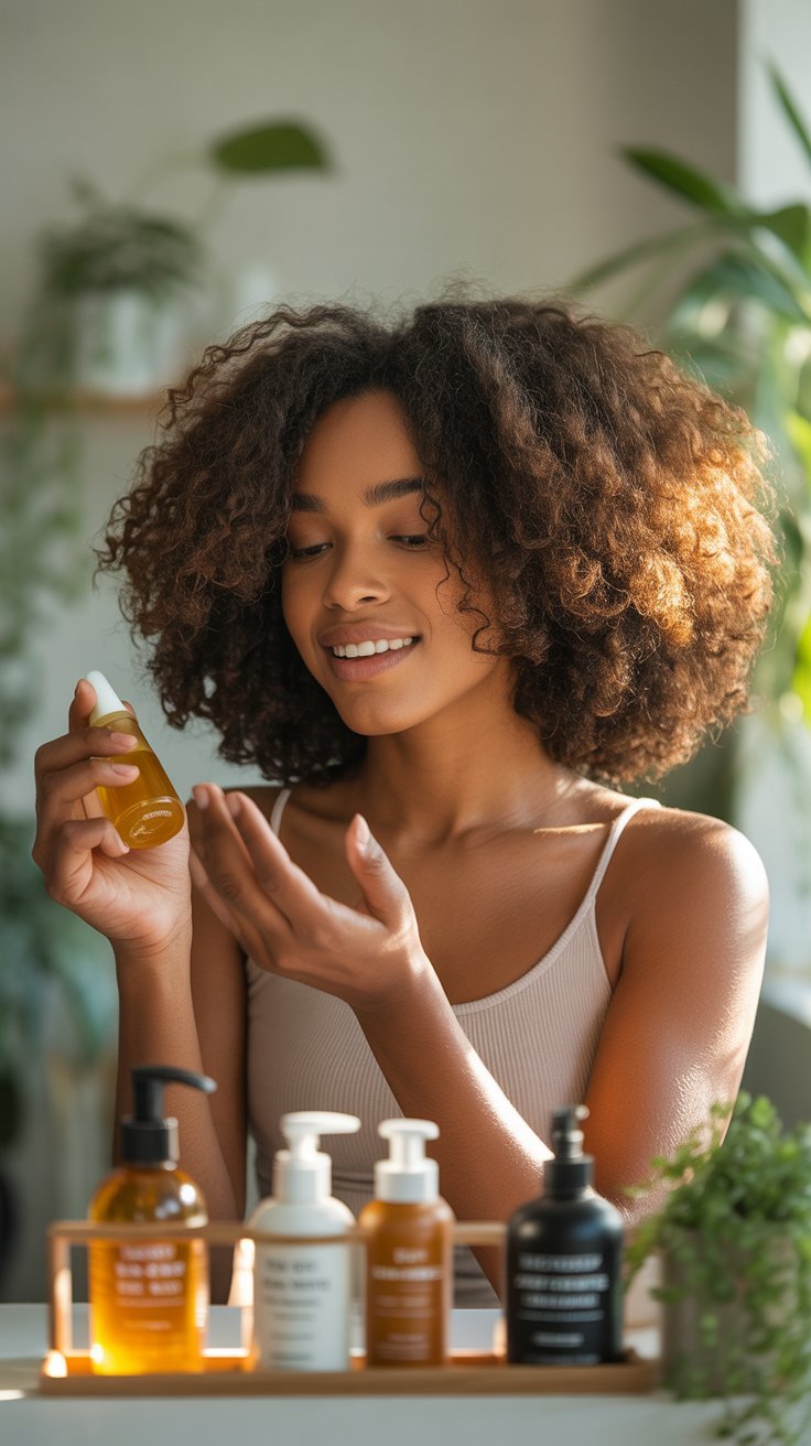 How to Care for Dry Curly Hair