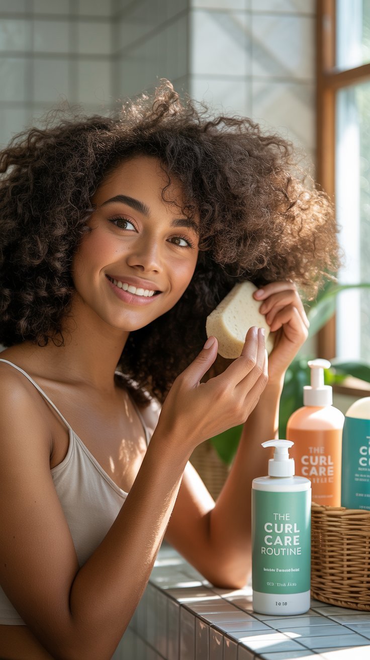 What is the best curly hair care routine?