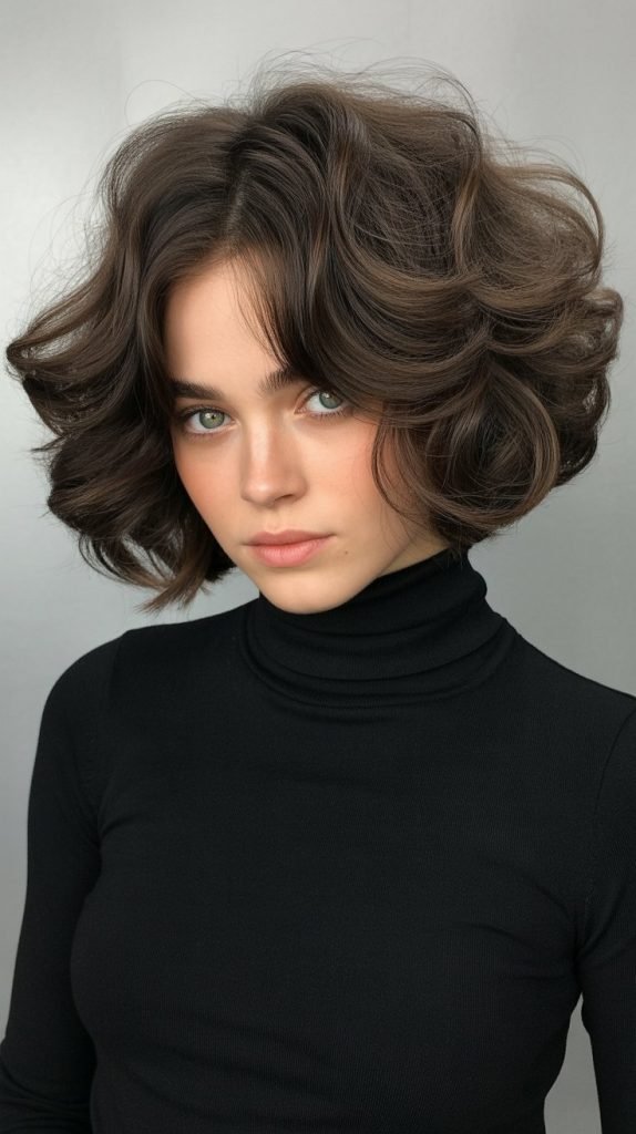 The Voluminous French Bob